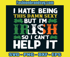 Irish And Sexy Shamrock Svg