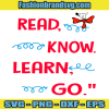 Read Know Learn Go Svg