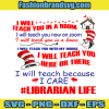 Librarian Life Dr Seuss Svg