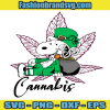 Snoopy Cannabis Weed Svg