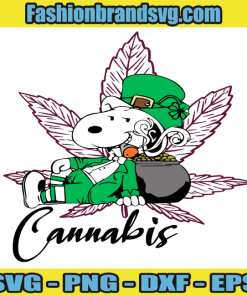 Snoopy Cannabis Weed Svg