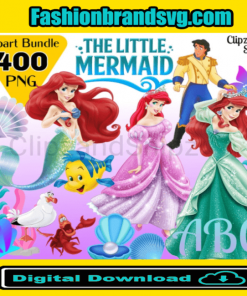 400 Files Little Mermaid
