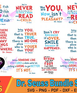 50+ Dr Seuss Quotes Bundle