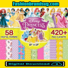 Disney Princess Svg Bundle