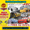 650+ Cars Mega Bundle