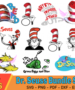 30+ Dr Seuss Cat Bundle