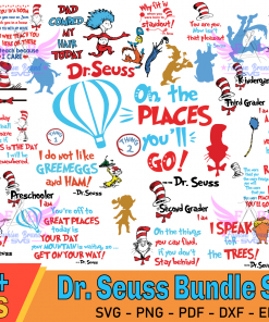 110+ Dr Seuss Characters Bundle