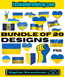 Bundle Of 20 Ukraine Design
