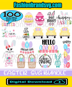 100 Easter Bundle Svg
