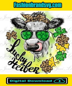 Funny Lucky Haifer Cow