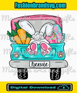 Easter Bunny Truck Png