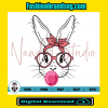 Cute Bunny Rabbit With Glasses