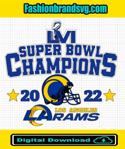 Superbowl Champions Rams 2022