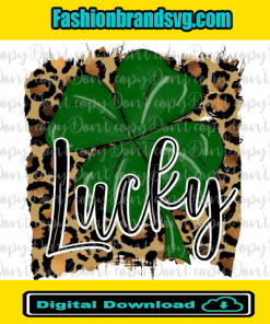 Lucky Clover Leopard Png