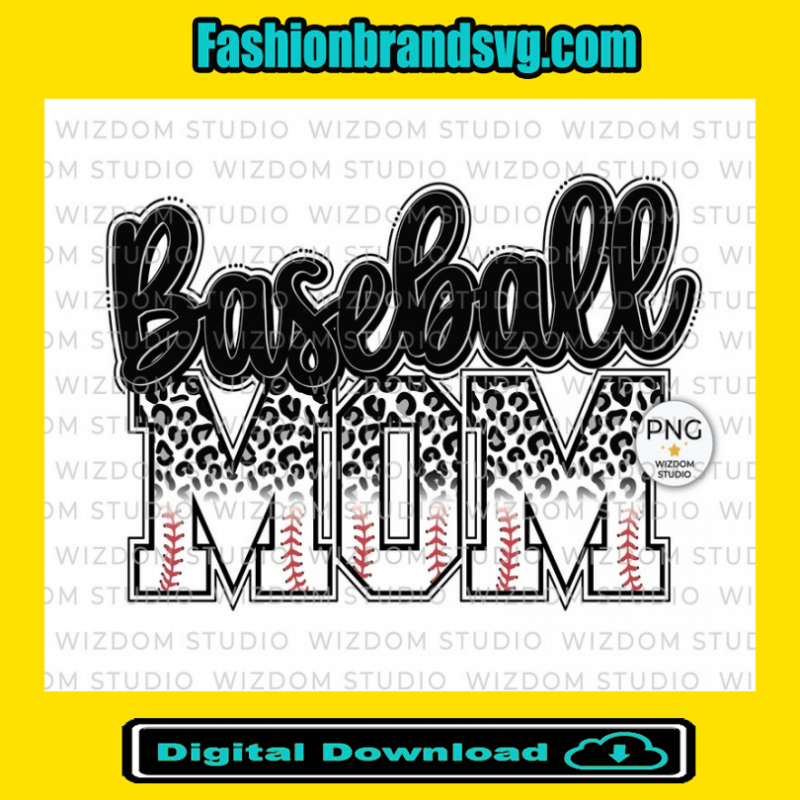 Baseball Mom Png Design