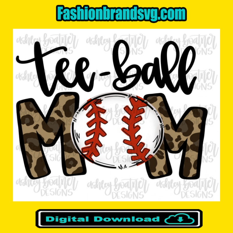 Tball Mom Design Png