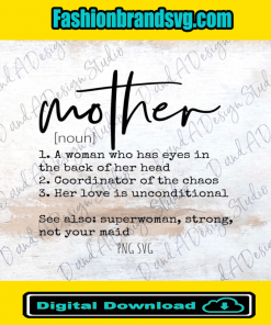Mother Meaning Svg