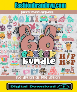 60 Easter Svg Bundle