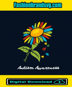 Autism Awareness Flower