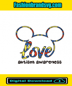 Mickey Love Autism Awareness
