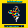 Mickey Head Autism Puzzle