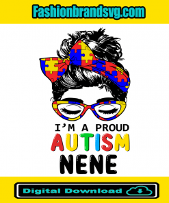 Proud Autism Nene Svg