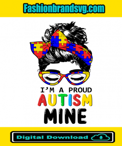 Proud Autism Mine Svg