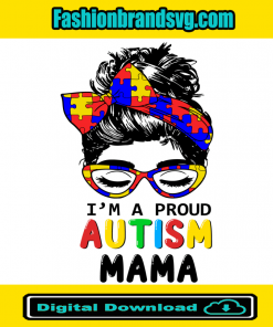 Proud Autism Mama Svg