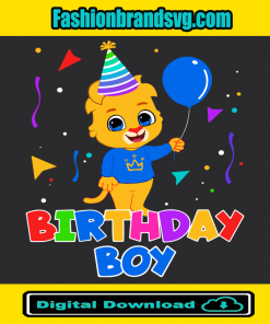 Birthday Boy Svg