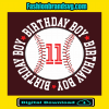Birthday Boy 11 Years Old Softball