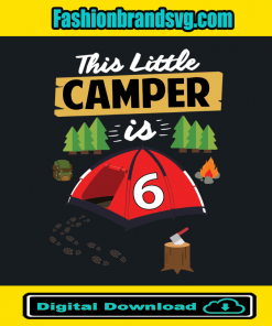 This Little Camper Is 6 Years Old