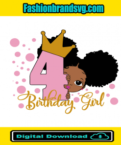 Birthday Girl 4 Princess