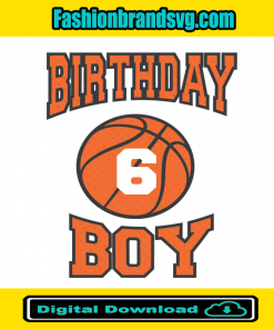 Birthday 6th Boy Basketball