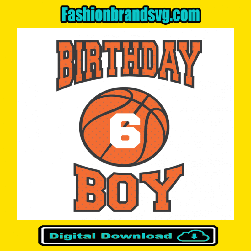 Birthday 6th Boy Basketball