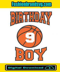 Birthday 9th Boy Basketball