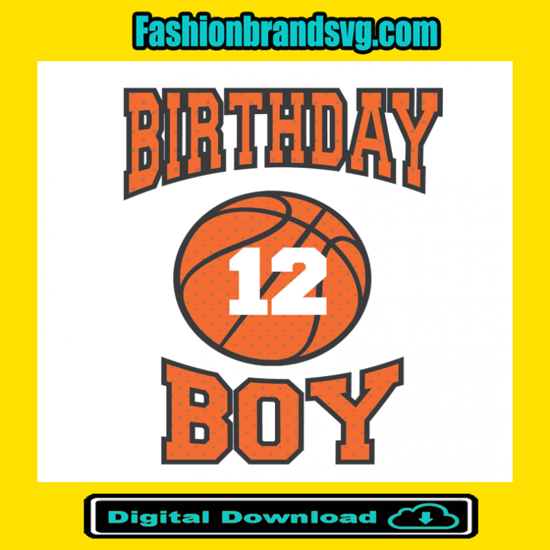 Birthday 12th Boy Basketball