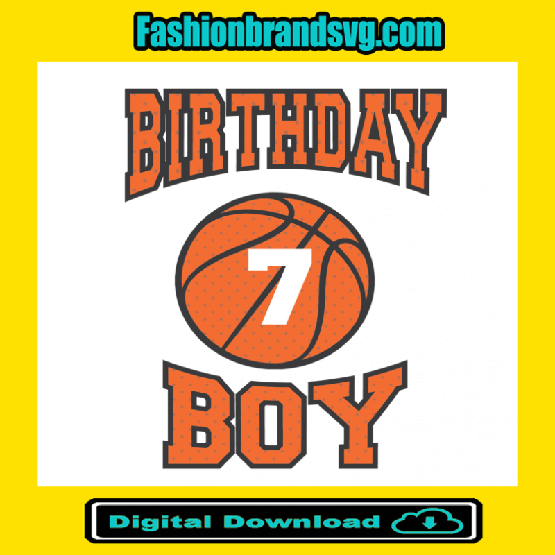 Birthday 7th Boy Basketball