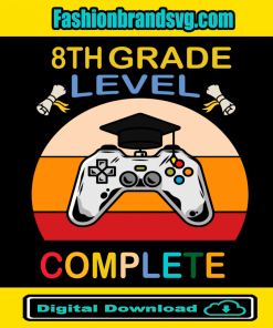 8th Grade Level Complete Svg