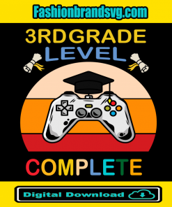 3rd Grade Level Complete Svg