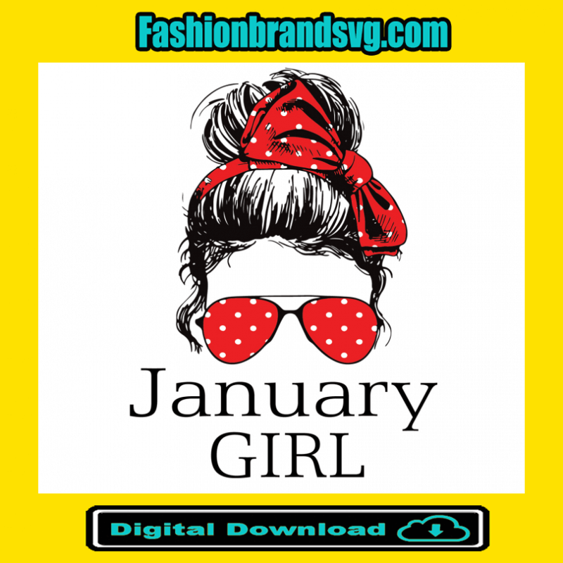 January Girl Red Bandana Sunglass Face Girls