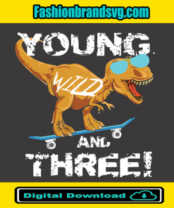 Young Dinosaur 3 Svg