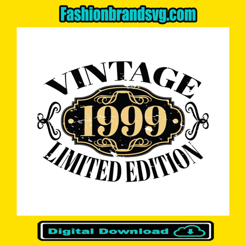 Vintage 1999 Limited Edition Svg