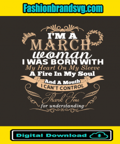 Im A March Woman