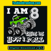 I Am 8 This Is How I Roll Svg