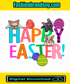 Dog Happy Easter Day Svg