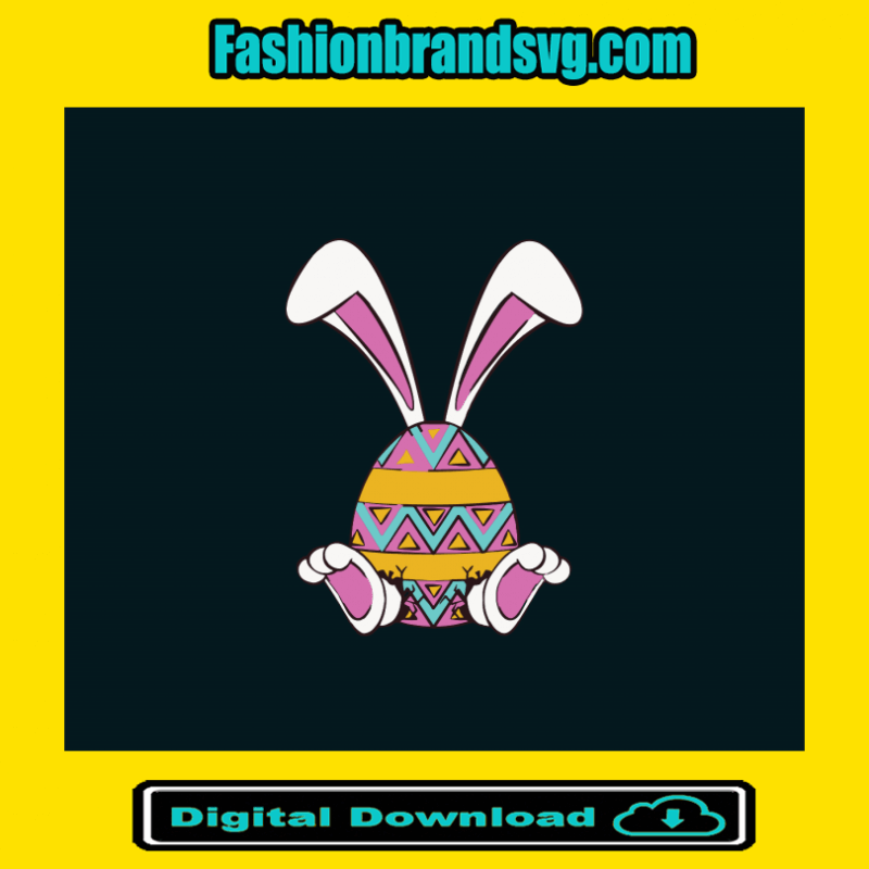 Easter Day Bunny Svg
