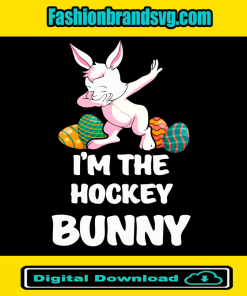 Im The Hockey Bunny Svg