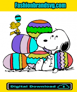 Snoopy And Woodstock Easter Day