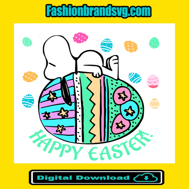 Happy Easter Sleepy Snoopy