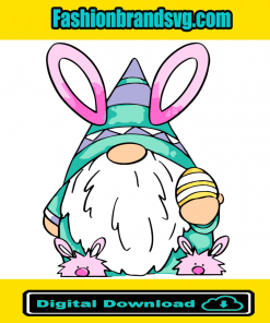 Easter Bunny Gnomes Svg